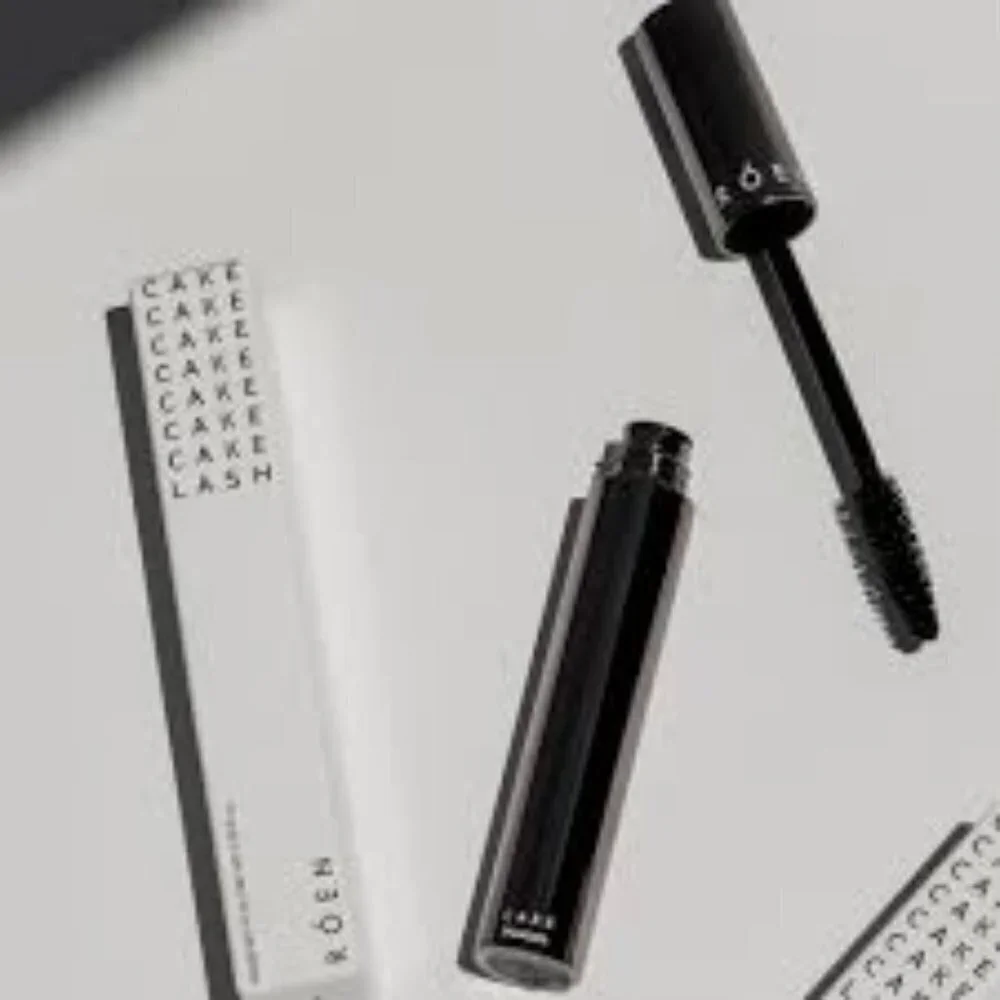 NEW Clean Beauty CAKE Mascara by Roen .34 fl oz black Vegan Cruelty Free